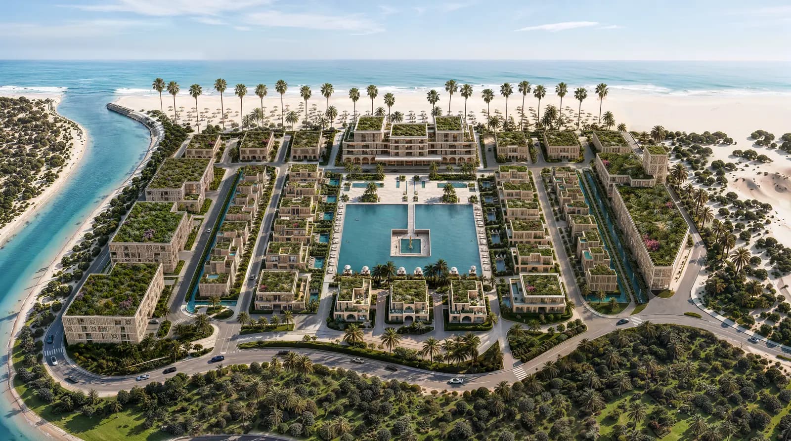 A fully integrated coastal community