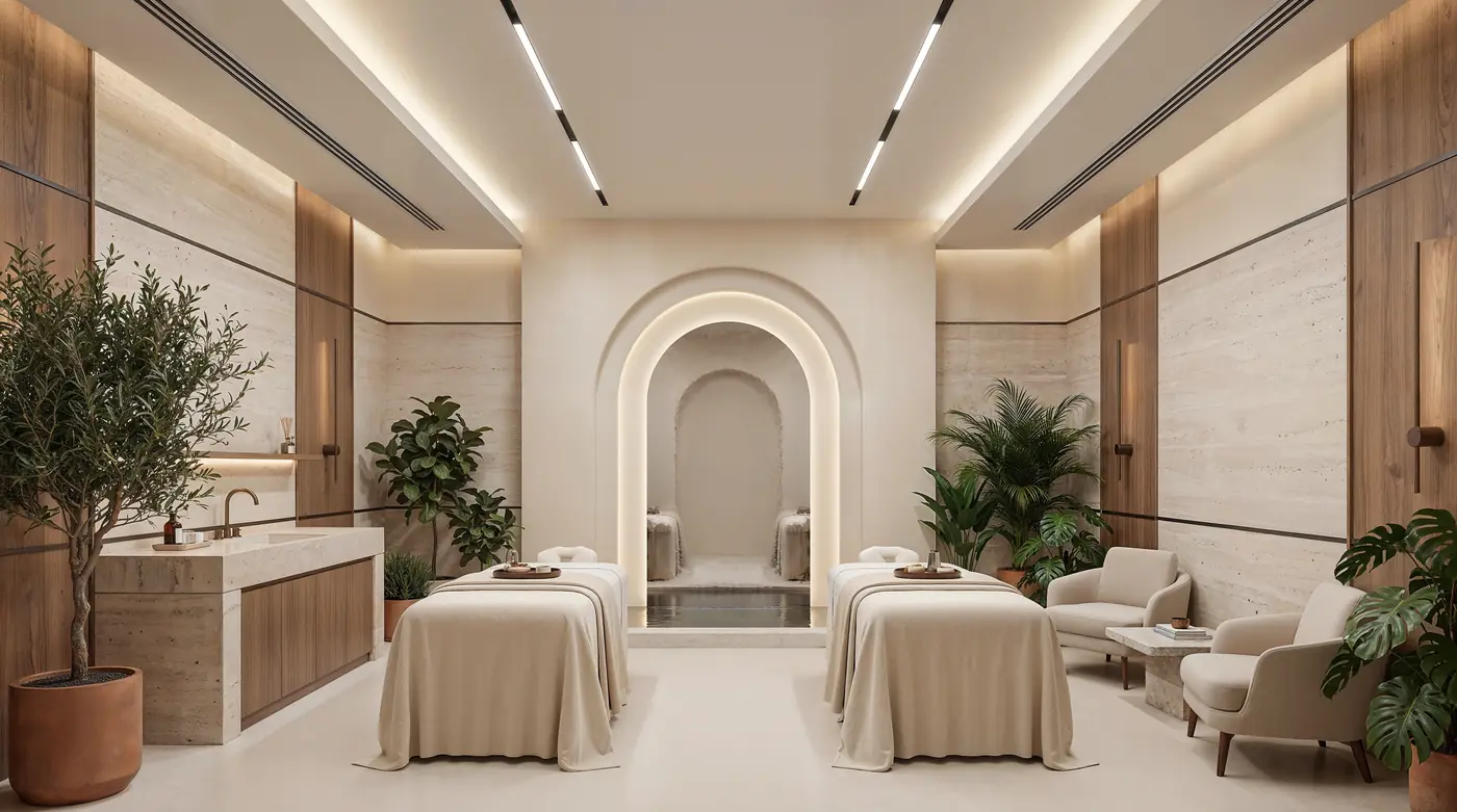 Private single and couples treatment rooms